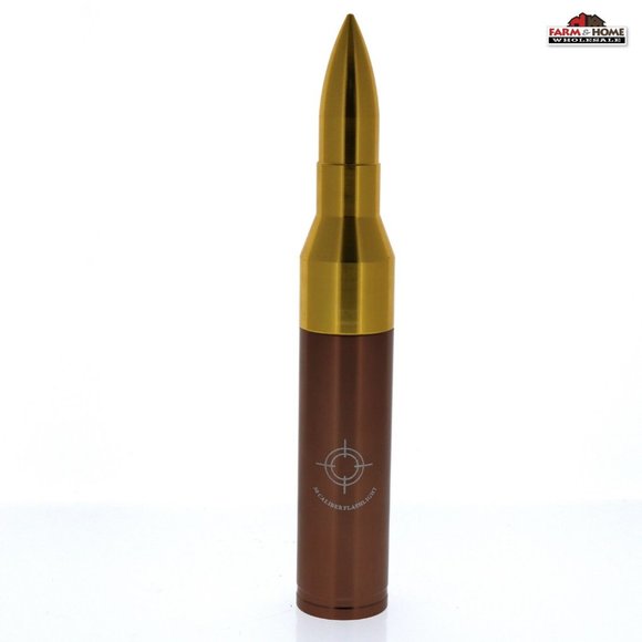 NEW 50 Caliber Metallic LED Flashlight AAA Battery - Picture 3 of 5